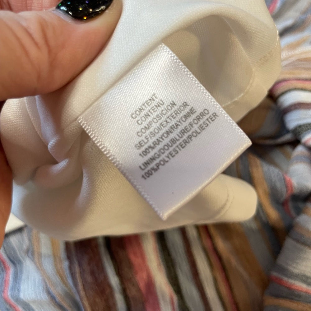 NWOT Wayf Multicolor Minidress - Picture 4 of 5